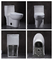 28inch Siphonic One Piece Toilet Comfort Tinggi Kamar Mandi Hotel Memanjang