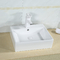 wastafel kamar mandi Counter Top yang dibentuk integral 500 x 350mm wastafel kapal persegi