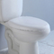 Cupc standar amerika dua potong toilet memanjang Mangkuk 2 buah wc Flush Valve