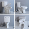 Kamar Mandi Hotel Toilet 1.28 Gpf Two Piece Wc American Standard Watersense Toilet