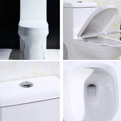 1.28Gpf Water Flush Rok One Piece Toilet Compact Cupc Kamar Mandi Memanjang