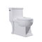 Toilet Siphonic Flushing One Piece 1.6 Gpf Siphonic Flushing White