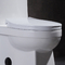 Toilet Siphonic Flushing One Piece 1.6 Gpf Siphonic Flushing White
