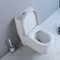 Siphonic Round American Standard One Piece Toilet Siram Ganda Mangkuk Memanjang