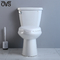 S-trap 300mm memanjang dua potong toilet siphon flush Keramik Sisi Halus