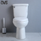 Two Piece Western Toilet Bowl standar Amerika toilet bulat kenyamanan tinggi