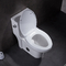 1.28GPF/4.8LPF One Piece Panjang Kenyamanan Toilet Siram Ganda Tinggi 1 Buah Wc